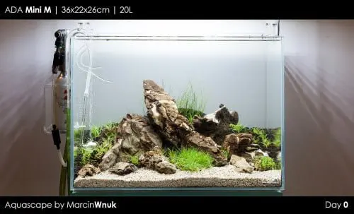 Ada Mini M - Nano akwarium